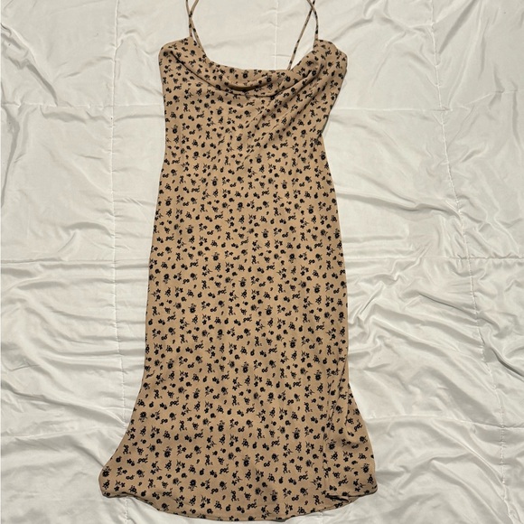 Lulus Style Icon Cowl Neck Slip Dress - Picture 3 of 6
